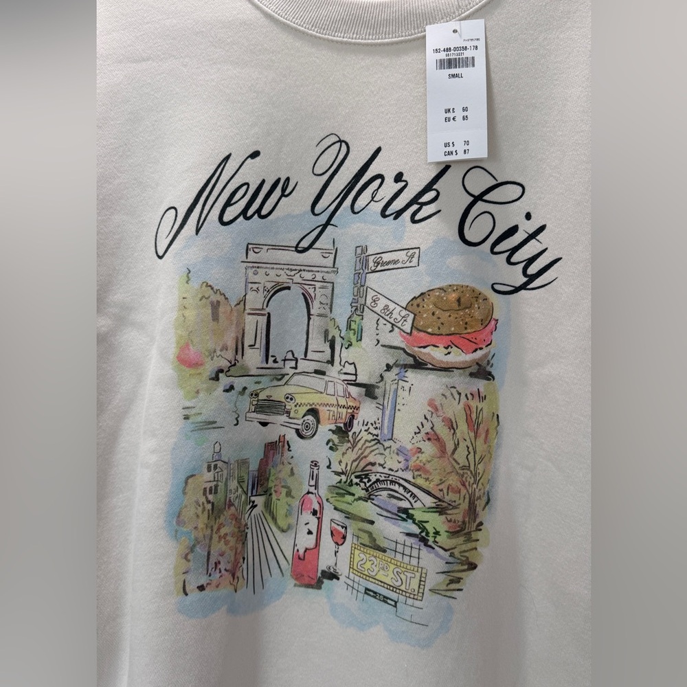 Abercrombie and Fitch NYC Sweatshirt - Picture 3 of 4